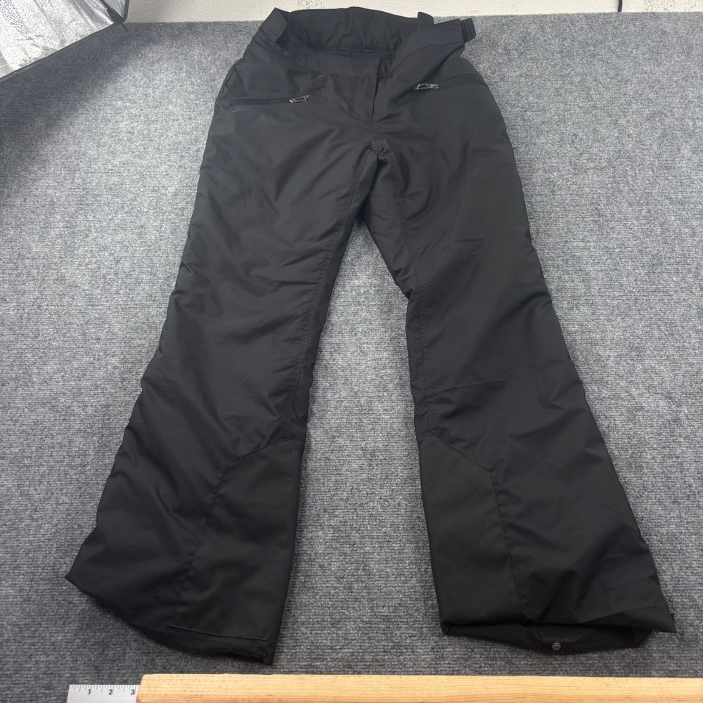 Wedze Ski Pants 38x31 Black Insulated Snowboarding Trousers Mens
